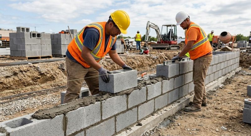 Block Wall Installation in Hopkinton, MA