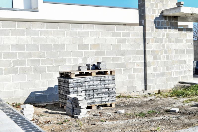 Block Wall Installation in Framingham, MA