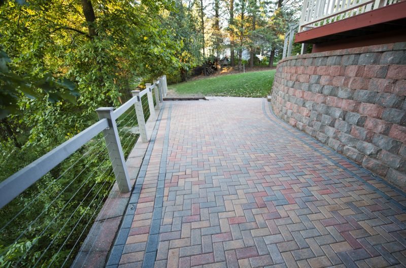 Brick Hardscape Installation in Worcester County, MA