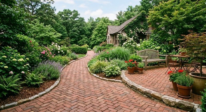 Brick Hardscaping Installation in Carlisle, MA