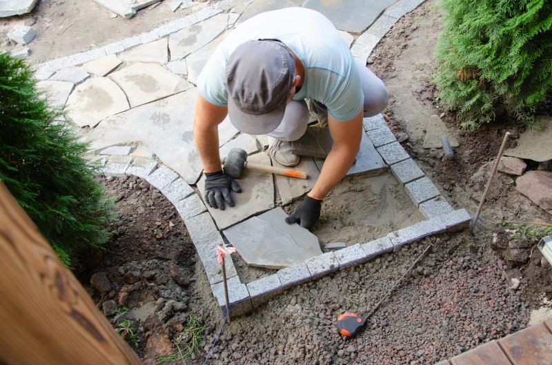 Brick Paving Installation in Carlisle, MA