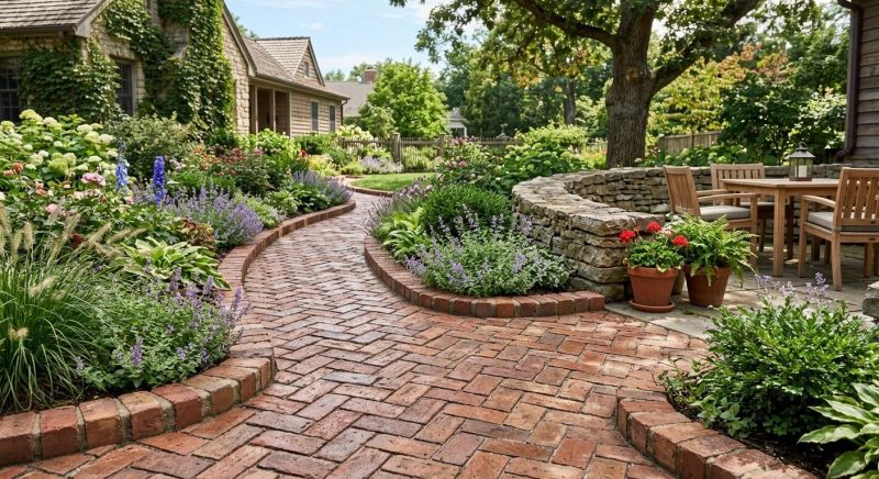 Brick Paving Installation in Westford, MA