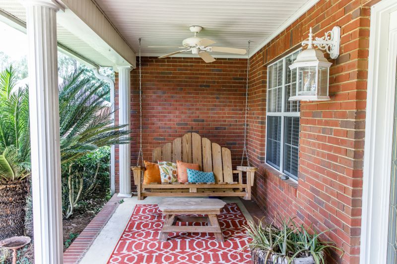 Brick Porch Installation in Framingham, MA