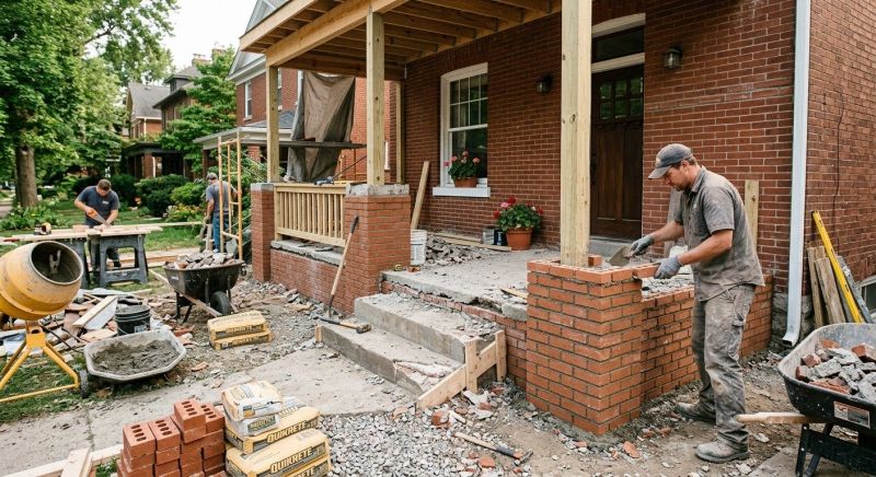 Brick Renovation in Framingham, MA