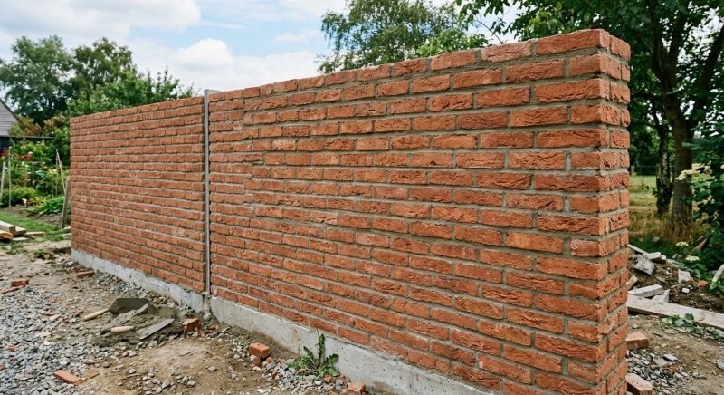 Brick Wall Installation in Auburn, MA