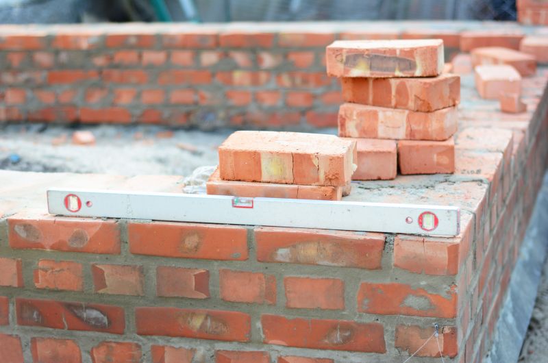 Brick Wall Installation in Natick, MA