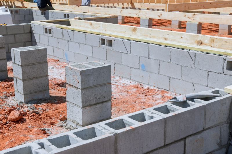 Cinder Blocks Installation in Lincoln, MA