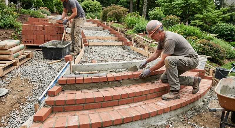 Deck Masonry Installation in Framingham, MA