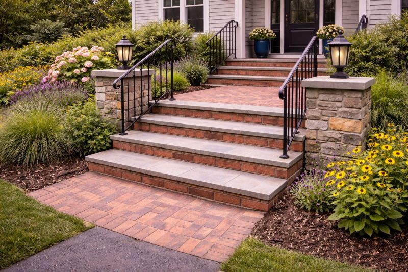 Masonry Steps Installation in Framingham, MA