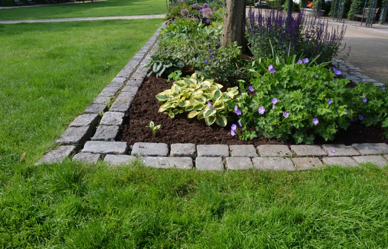 Stone Edging Installation in Framingham, MA