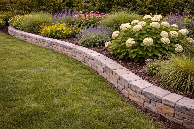 Stone Edging Installation in Framingham, MA