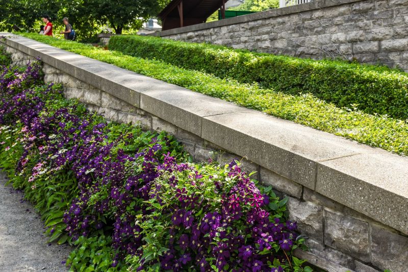 Stone Wall Hardscaping in Framingham, MA