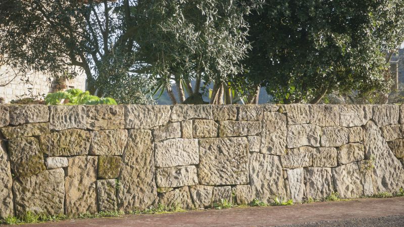 Stone Wall Hardscaping in Framingham, MA