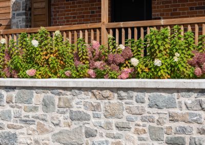 Stone Wall Replacement in Framingham, MA